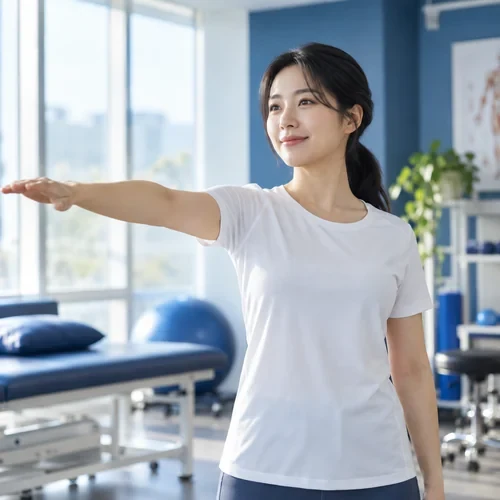 어깨 통증 · AI 생성 예시